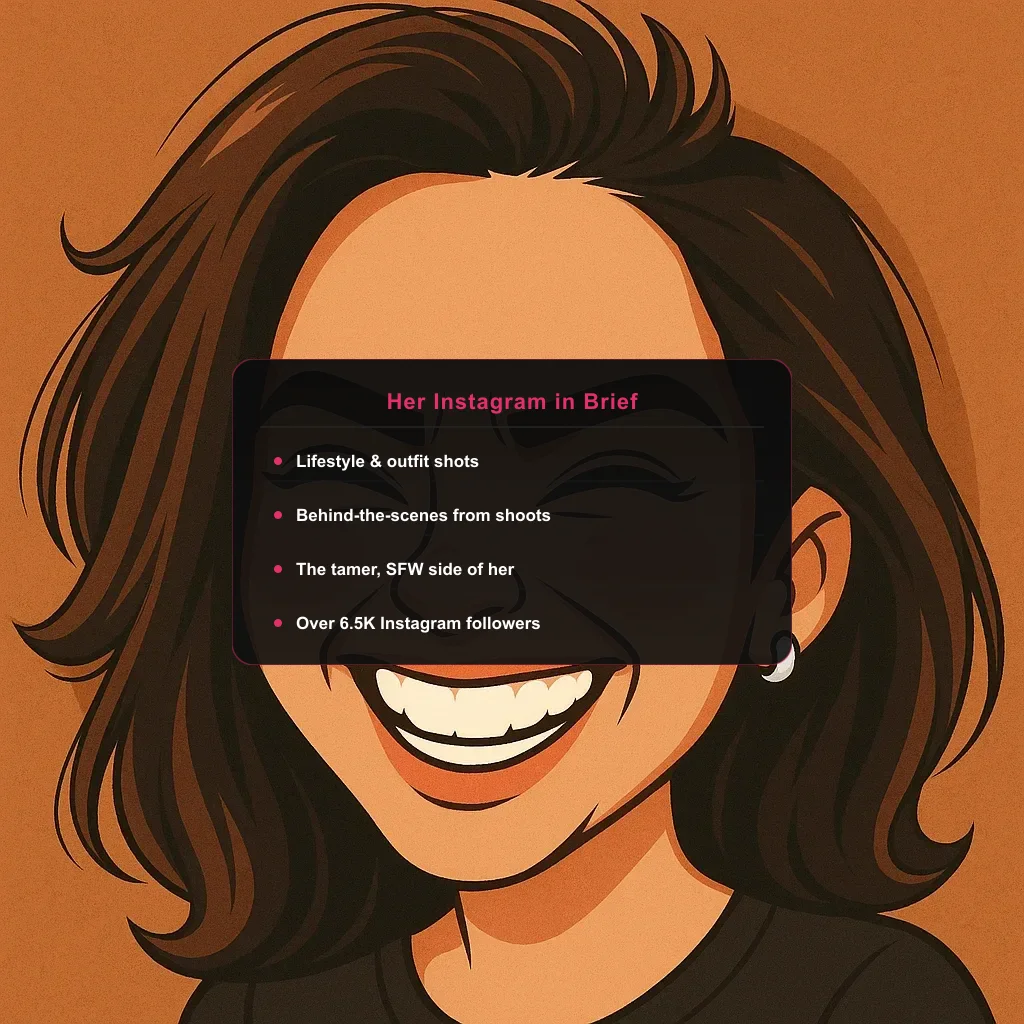 portrait of jordinswetof with an Instagram peek card