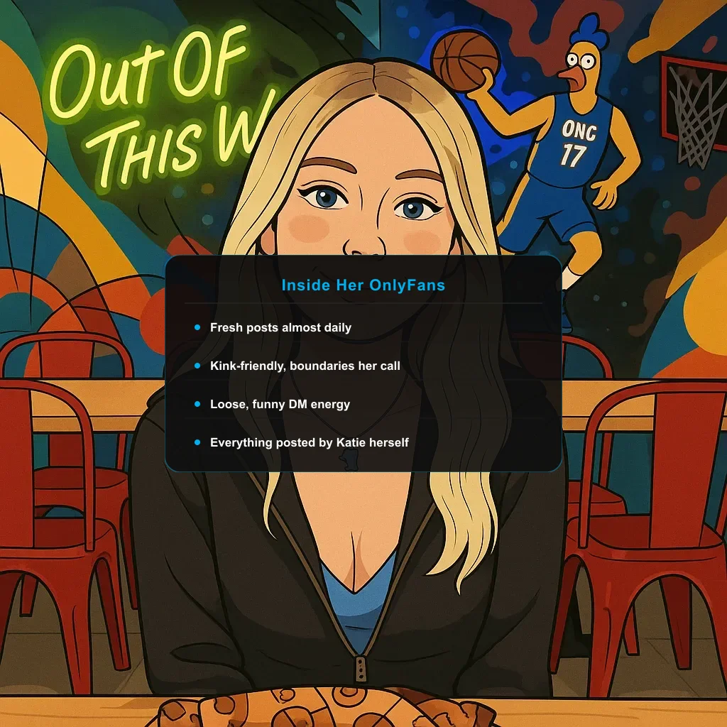 illustration of katieslilwrld with a what-fans-get card