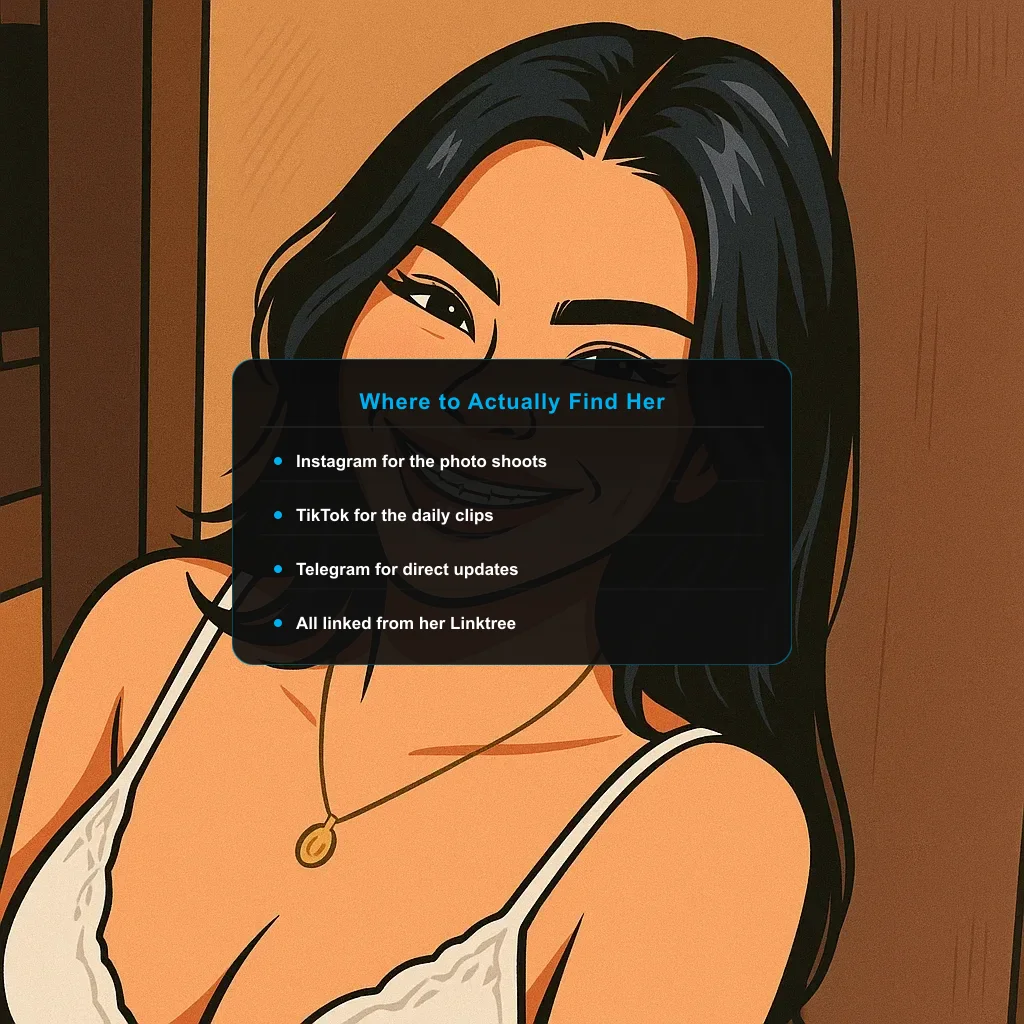 illustration of Kimberly Delgado with a what-fans-get card