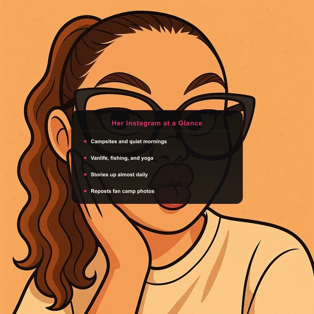 portrait of mtvkay with an Instagram peek card